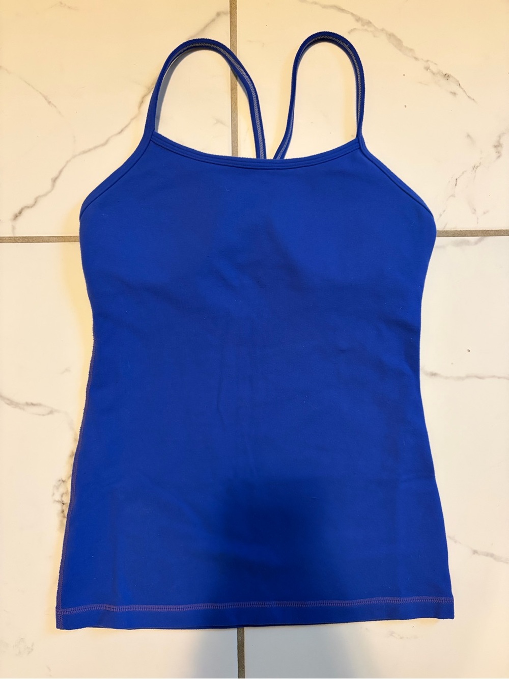 Lululemon Royal Blue Y-back Tank Top